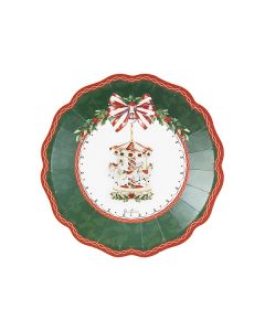 PIATTINI NEW LIBERTY SANTA CAROUSEL 21CM PZ.8