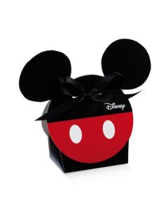 SCATOLINA MICKEY MOUSE RED & BLACK 5,5x4x10,5cm PZ.10   68055