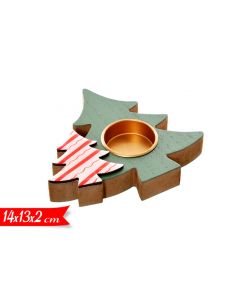 PORTA CANDELA 14X13X2CM  680841