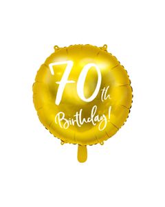 FOIL 70 ANNI ORO 18"