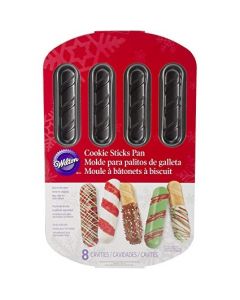 PIASTRA ANTIADERENTE BISCOTTI ALLUNGATI 8 CAVITA'