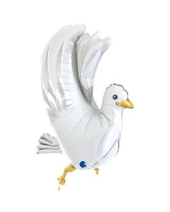 PALLONCINO MYLAR SUPERSHAPE COLOMBA 3D