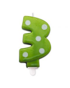 CANDELINA NUMERICA POIS N.3