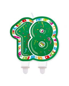 CANDELINA SAGOMATA DICIOTTO PZ. 1