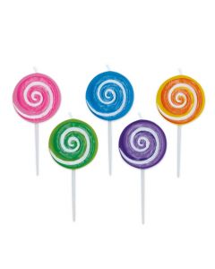 CANDELINE PICKS LECCA LECCA BICOLOR PZ. 5