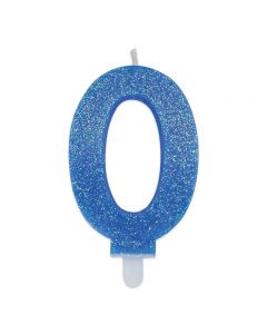 CANDELINA NUMERICA SWEETY GLITTER N.0