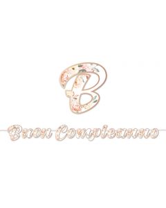 FESTONE KIT BUON COMPLEANNO ROSE GOLD