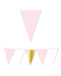 FESTONE BANDIERINE CHIC ROSA