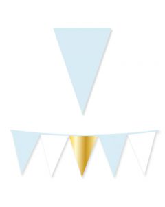 FESTONE BANDIERINE CHIC CELESTE