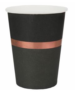 BICCHIERI BLACK CHRISTMAS CHIC PZ.10