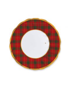 PIATTI FONDI TARTAN SCOZZESE 24CM PZ.6