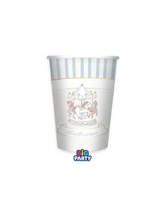 6 Bicchieri 250 cc Battesimo Carillon Celeste