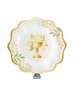 6 Piatti Ø 25 cm HOLY COMUNION 