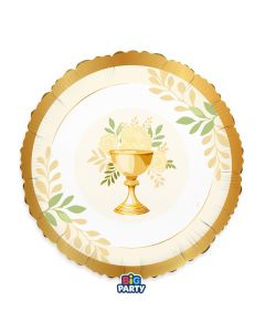 Palloncino Foil Tondo 18″ Holy Communion
