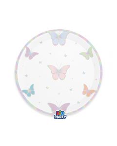 6 PIATTIØ 22 cm BUTTERFLY