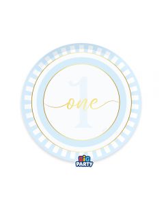 6 PIATTI Ø 24 cm One Today Light Blue