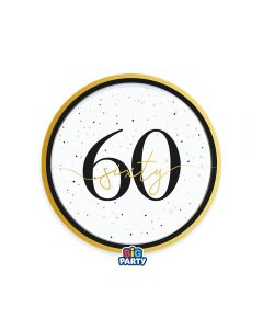 6 Piatti Ø 18 cm Happy Birthday Prestige 60