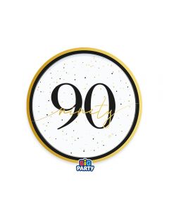 6 Piatti Ø 18 cm Happy Birthday Prestige 90