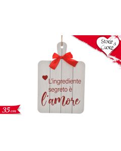 TAGLIERE IN LEGNO SAN VALENTINO LV 