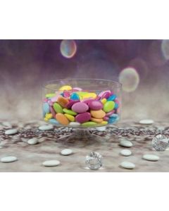 CONTENITORE IN PLASTICA GRANDE TONDO COLORI ASSORTITI PZ.1