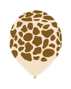 PALLONCINI LATTICE 12" GIRAFFA PZ.100