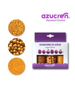 SET SPRINKLES MIX ORO 7MM 75GR