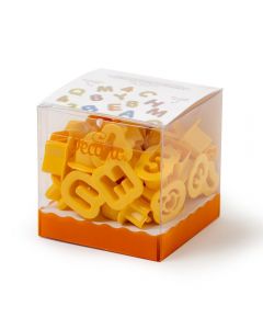 SET TAGLIAPASTA LETTERE E NUMERI PICCOLI PZ.36