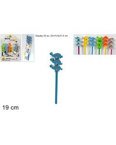 MATITE CON GOMMA ANIMALI ASSORTITE