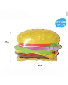 PALLONCINO MYLAR SUPERSHAPE HAMBURGHER 7489