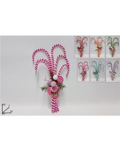 DECORAZIONI CANDY SET 6PZ  55CM