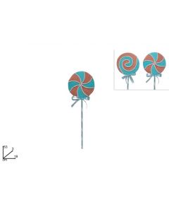 APPENDINO LECCA LECCA ROSA E VERDE NATALIZIO 53CM