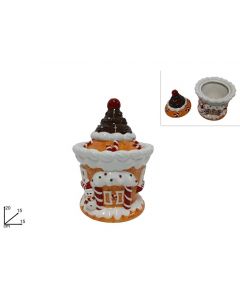 BARATTOLO IN CERAMICA NATALIZIO 