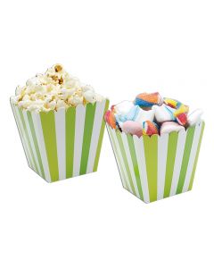 CONTENITORE CARTA SWEETY BOX STRISCE VERDE MELA PZ.6