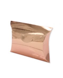 SCATOLINE BUSTA ROSE GOLD METALLIC 10x8x3cm PZ.25