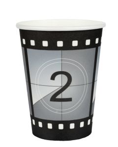 BICCHIERI BLACK THE CINEMA PZ.10