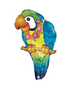 PALLONCINO MYLAR SUPERSHAPE PAPPAGALLO TROPICALE 