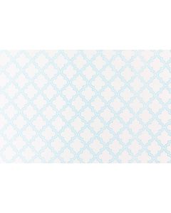 BUSTINE TRASPARENTI LIGHT ORIENTAL AZZURRO PZ.50