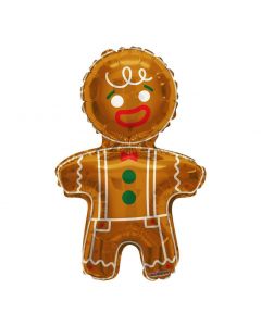 PALLONCINO MYLAR SUPERSHAPE OMINO GINGERBREAD