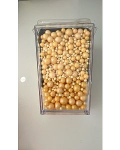 SPRINKLES MIX SFERICI GIALLO PASTELLO 100GR