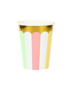 BICCHIERE PASTEL 8PZ.