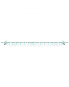 FESTONE HAPPY BIRTHDAY ELEFANTINO AZZURRO