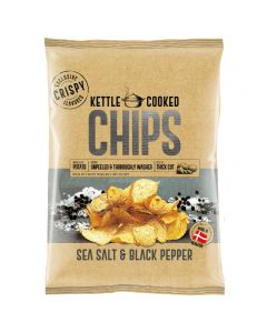 KETTLE COOKED PATATINE DANESI SALT & PEPPER 150GR