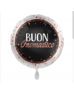 PALLONCINO DF MYLAR 18" BUON ONOMASTICO