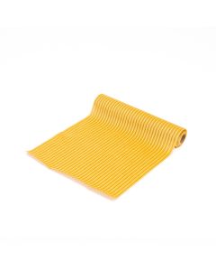 RUNNER DA TAVOLO IN VELLUTO SENAPE 40CM X 5MT