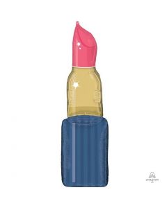 PALLONCINO MYLAR SUPERSHAPE 41" LIPSTICK MAKE UP