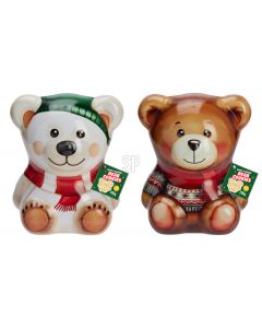 ORSETTO IN LATTA CON BISCOTTI AL MIELE ASSORTITI 200GR