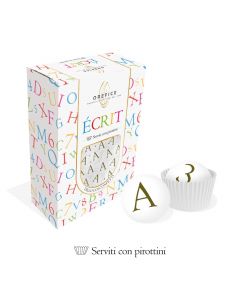 CONFETTI OREFICE ECRIT LETTERE ORO 200GR