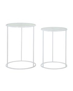 ALZATA BIANCO SET 2PZ CM43X60-38X55