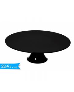 ALZATINA IN PLASTICA NERA 22CM