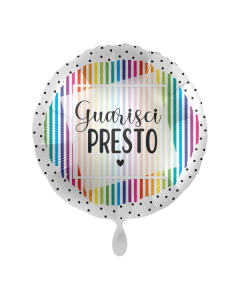 PALLONCINO DF MYLAR 18" GUARISCI PRESTO